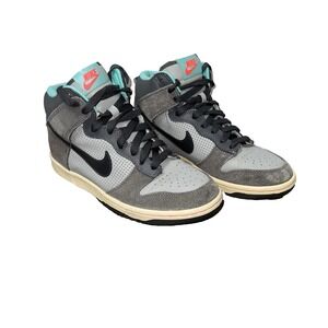 Nike Dunk High 308319 025 Top Clay Gray Sneakers Shoes Youth Boys Size 5